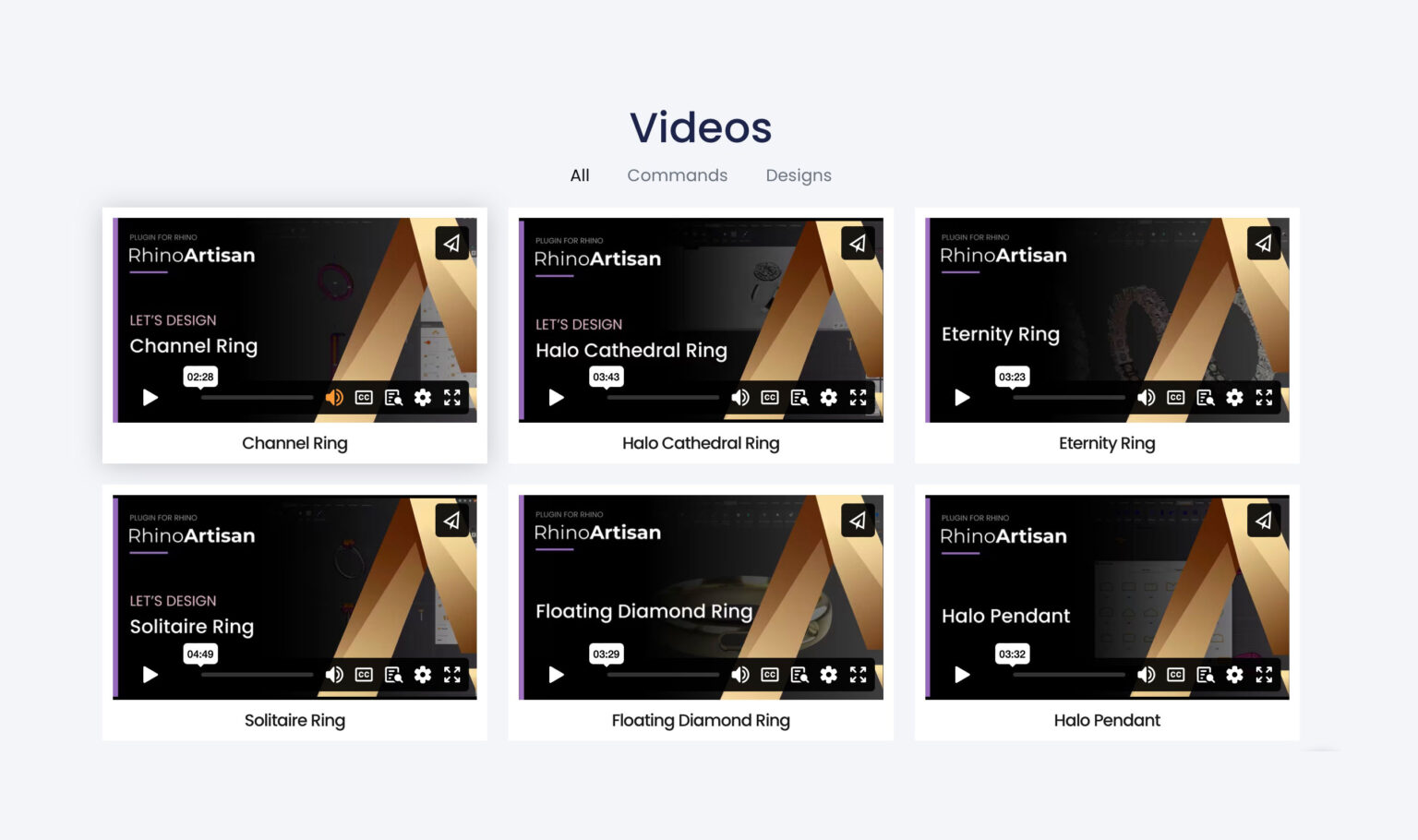 Explore RhinoArtisan’s New Video Section: Your Gateway to 3D Jewelry Design and Manufacturing