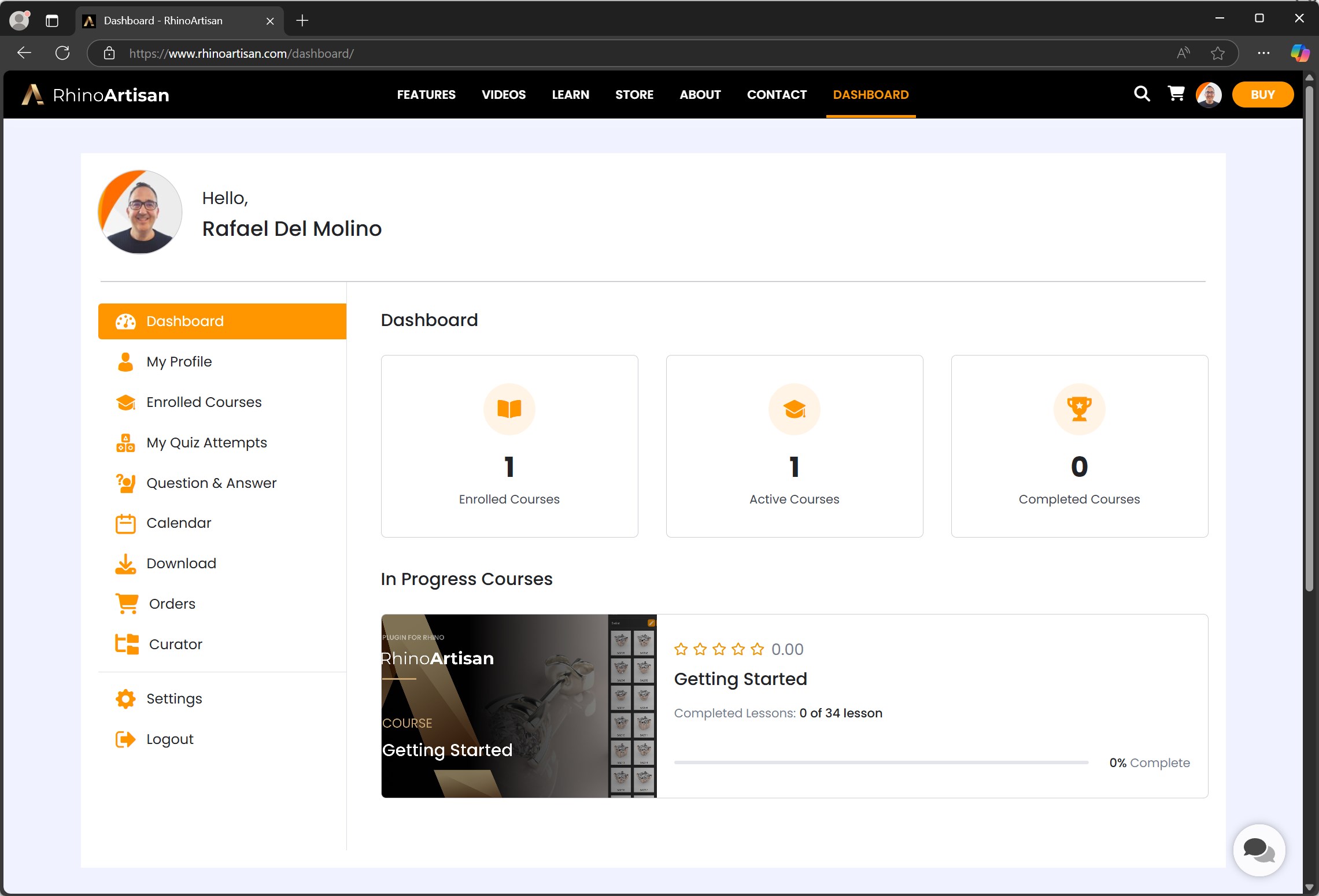 Introducing Our New User Area: Streamline Your RhinoArtisan Experience