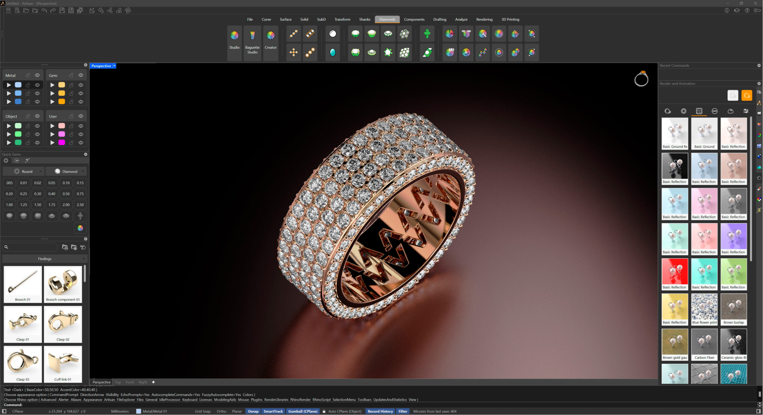 From the Creator of RhinoGold: Introducing RhinoArtisan 6.0