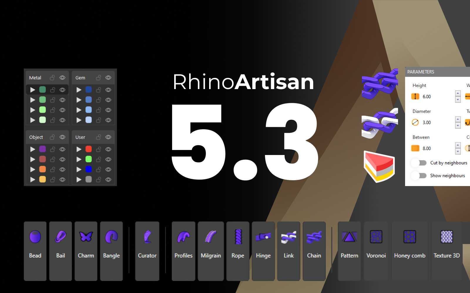 RhinoArtisan 5.3 presents Cloud Licensing!