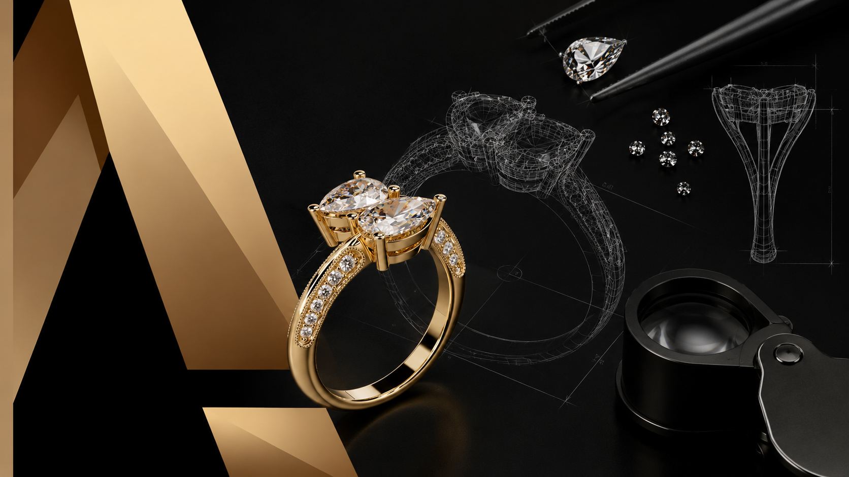 Sculpted Elegance: Statement Jewelry Designs