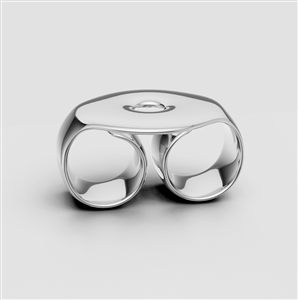 Earring Push 4 mm