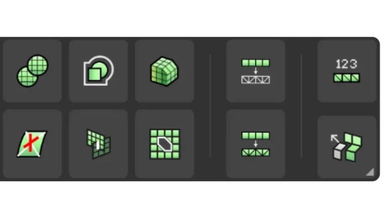 New Mesh Tab: Simplified Creation