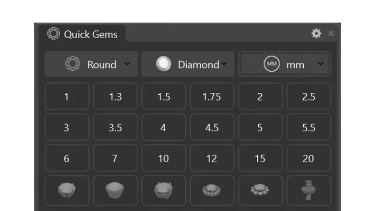 Quick Gems: Now with Millimeter Precision